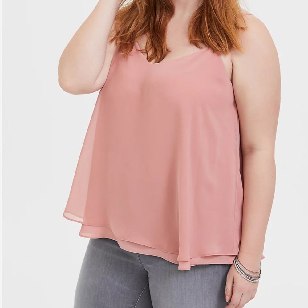 Torrid | Sophie Swing Dusty Rose Cami | Size 6X